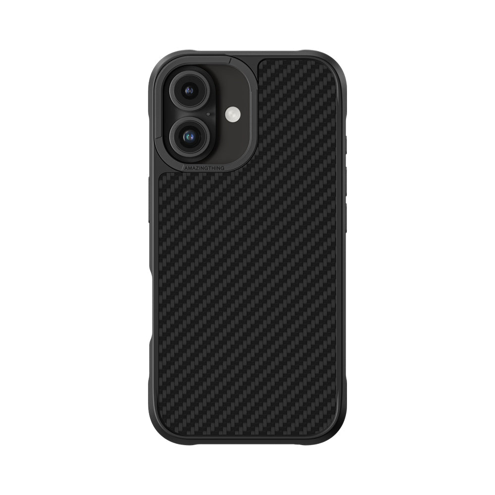 Apple iPhone 16 Plus Kılıf M-safe Şarj Özellikli 1500D Aramid Fiber Amazingthing Titan Max Serisi Kapak - Görsel 2
