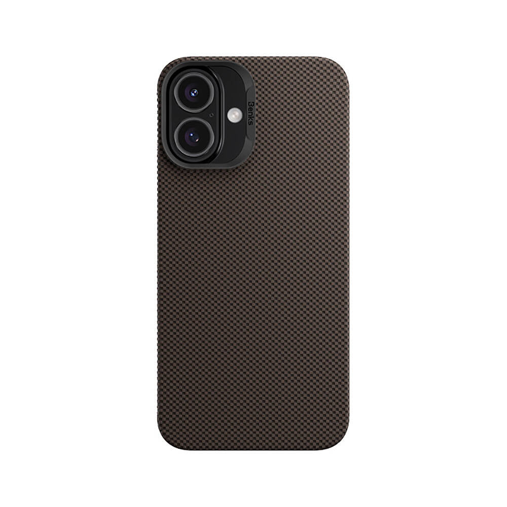 Apple iPhone 16 Plus Kılıf M-safe Şarj Özellikli Benks ArmorTint Serisi ArmorAir Kevlar Kapak - Görsel 2