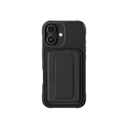 Apple iPhone 16 Plus Kılıf M-safe Şarj Özellikli Standlı Kartlıklı Set Amazinghing Glamour Luxe Serisi Kapak - Görsel 2