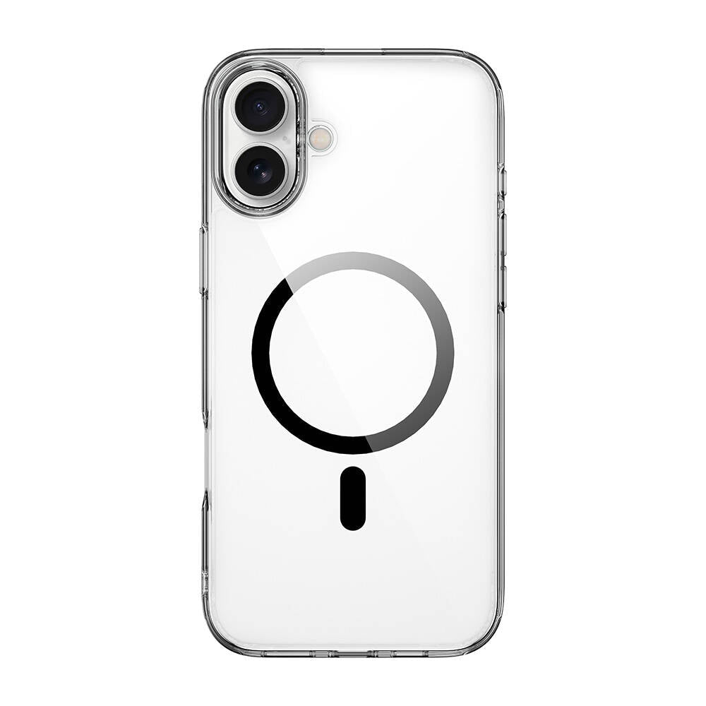 Apple iPhone 16 Plus Kılıf Wiwu MCC-101 iShield Pro Serisi M-safe Şarj Özellikli Crystal Sert PC Kapak - Görsel 2