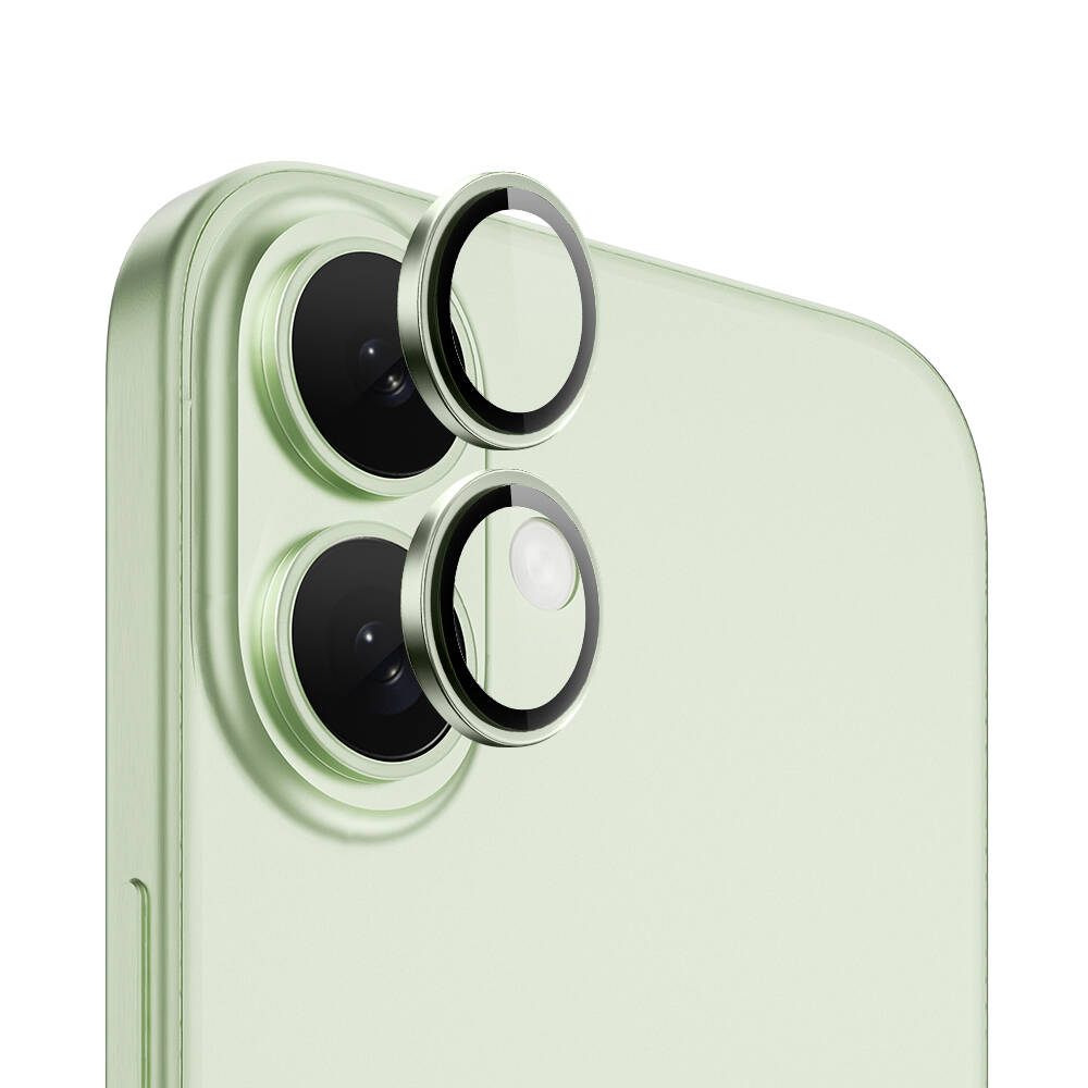 Apple iPhone 16 Plus Wiwu LG-004 PVD Lens Guard Metal Kamera Lens Koruyucu - Görsel 5