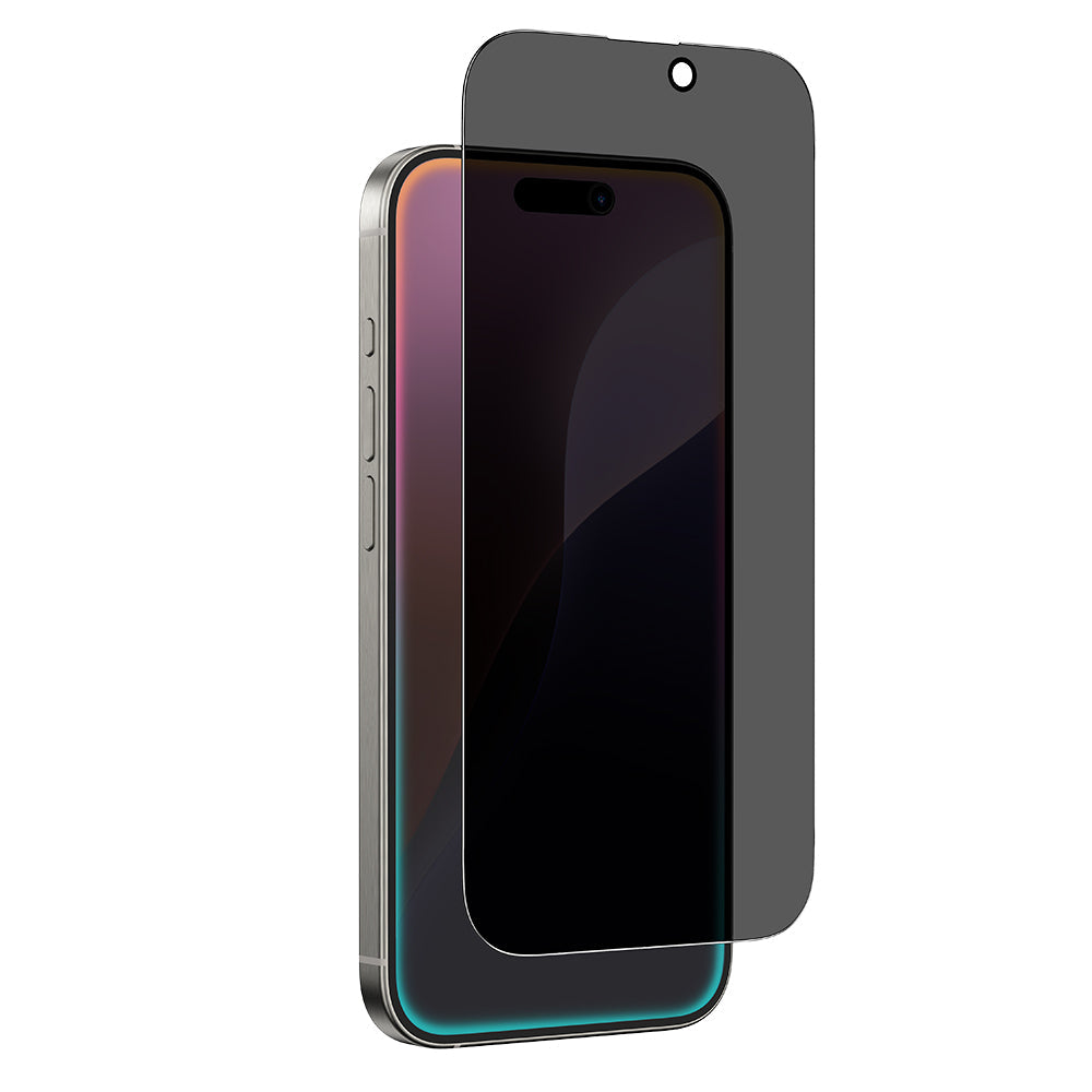 Apple iPhone 16 Pro Amazingthing Radix Privacy Parmak İzi Bırakmayan Temperli Cam Ekran Koruyucu - Görsel 2