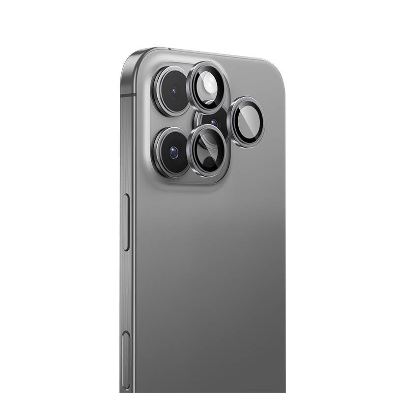 Apple iPhone 16 Pro Benks DR Safir Kamera Lens Koruyucu - Görsel 2