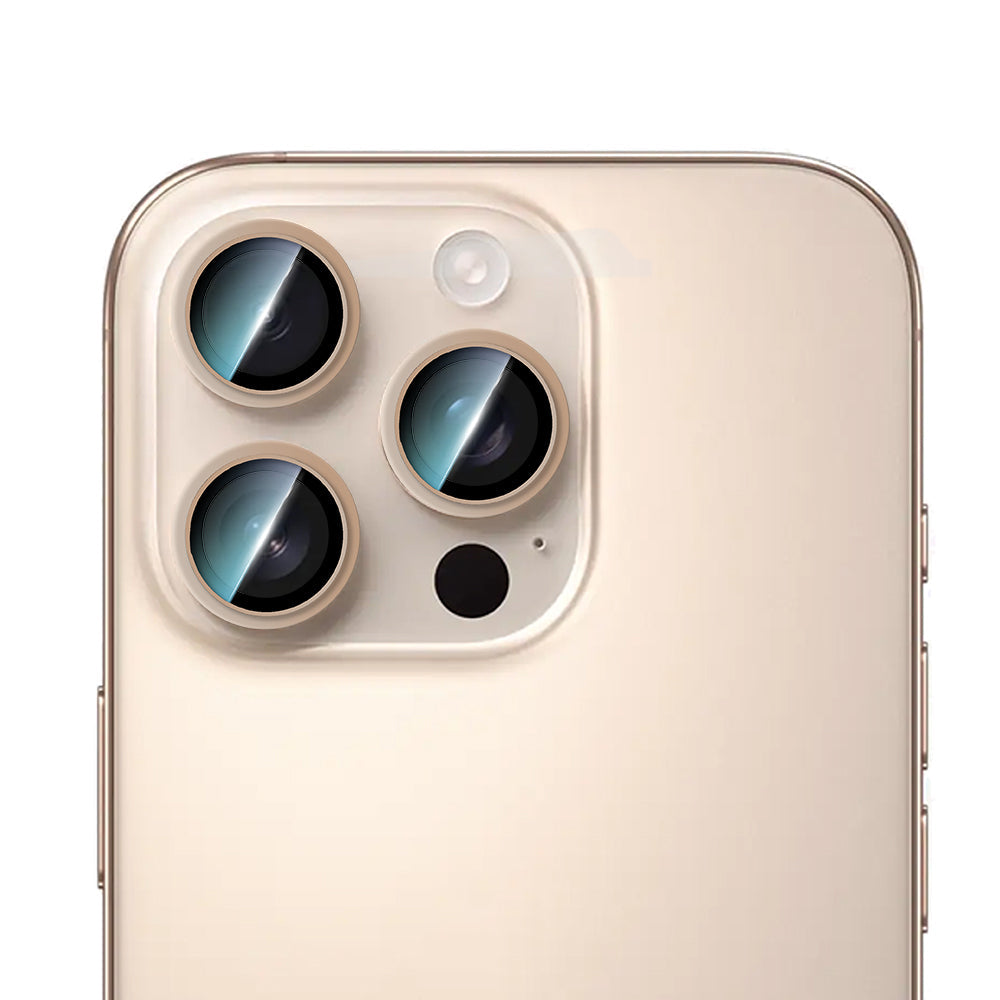 Apple iPhone 16 Pro CaseWorld Alloy Serisi Oleofobik Anti Reflective Kamera Lens Koruyucu - Görsel 5