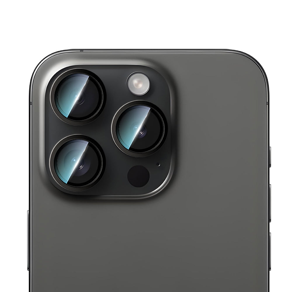 Apple iPhone 16 Pro CaseWorld Alloy Two-Color Serisi Lens Koruyucu - Görsel 3