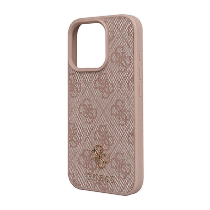 Apple iPhone 16 Pro Kılıf Guess Orjinal Lisanslı M-safe Şarj Özellikli Small 4G Classic Kapak - Görsel 2