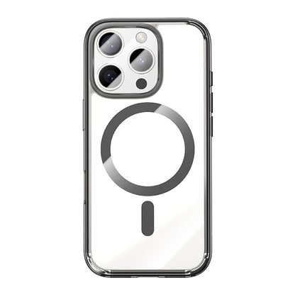 Apple iPhone 16 Pro Kılıf M-safe Şarj Özellikli Airbagli Şeffaf Benks LucentPro Serisi Kapak - Görsel 4