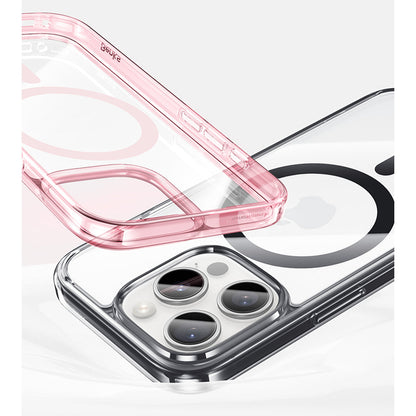 Apple iPhone 16 Pro Kılıf M-safe Şarj Özellikli Airbagli Şeffaf Benks LucentPro Serisi Kapak - Görsel 2