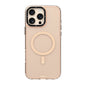 Apple iPhone 16 Pro Kılıf M-safe Şarj Özellikli Cam Arka Yüzey TPU Youngkit Gemstone Clear Serisi Kapak