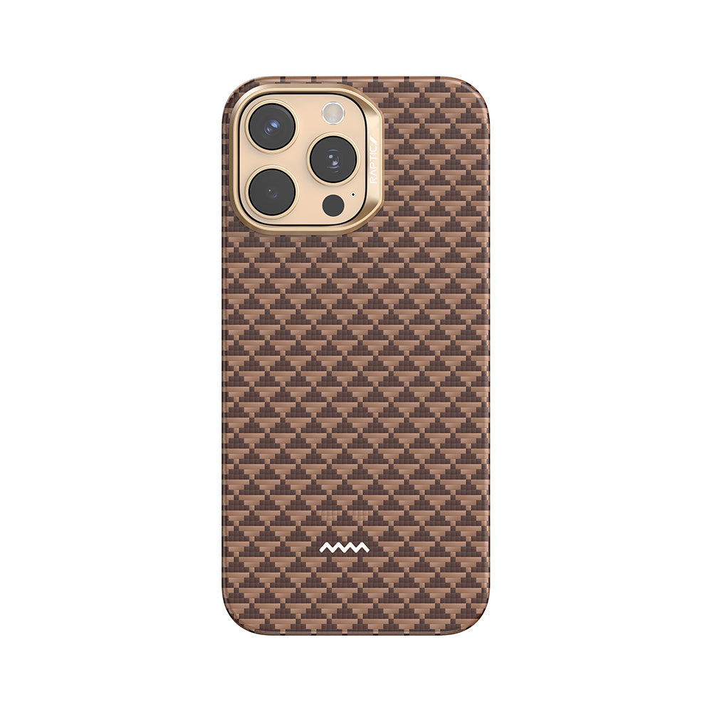 Apple iPhone 16 Pro Kılıf M-safe Şarj Özellikli Raptic Aramid Skin Origin Serisi Kapak - Görsel 3