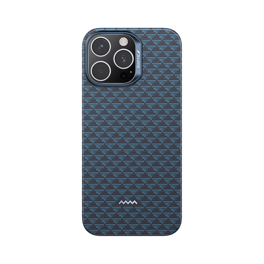 Apple iPhone 16 Pro Kılıf M-safe Şarj Özellikli Raptic Aramid Skin Origin Serisi Kapak - Görsel 4