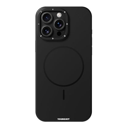 Apple iPhone 16 Pro Kılıf M-safe Şarj Özellikli Youngkit Dynamag Serisi Kapak - Görsel 2