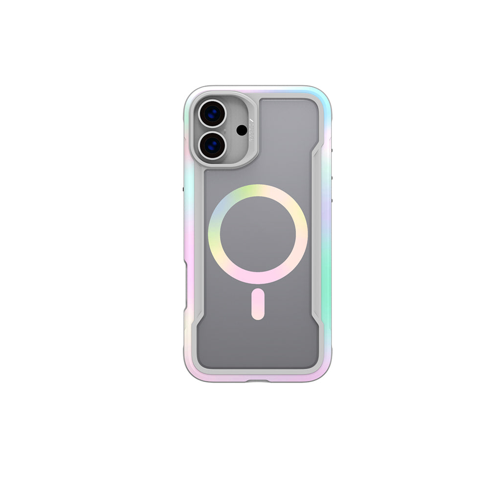 Apple iPhone 16 Pro Kılıf M-safe Şarj Özellikli Airbagli Raptic Shield 2.0 Serisi Şeffaf Arka Yüzey Kapak - Görsel 2