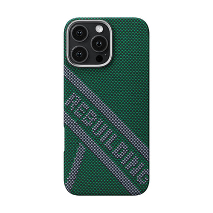 Apple iPhone 16 Pro Kılıf M-safe Şarj Özellikli Aramid Fiber Re-TROS Tasarımlı Pitaka Tactile Woven Rebuilding Serisi Kapak - Görsel 2