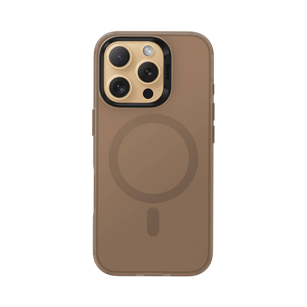 Apple iPhone 16 Pro Kılıf M-safe Şarj Özellikli Benks Lucid Armor Kapak - Görsel 4
