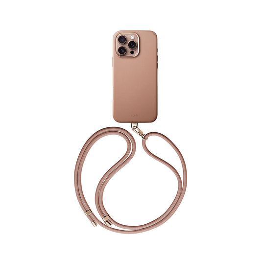 Apple iPhone 16 Pro Kılıf M-safe Şarj Özellikli Soft Arka Yüzey Askı İpli Coehl Muse Kapak