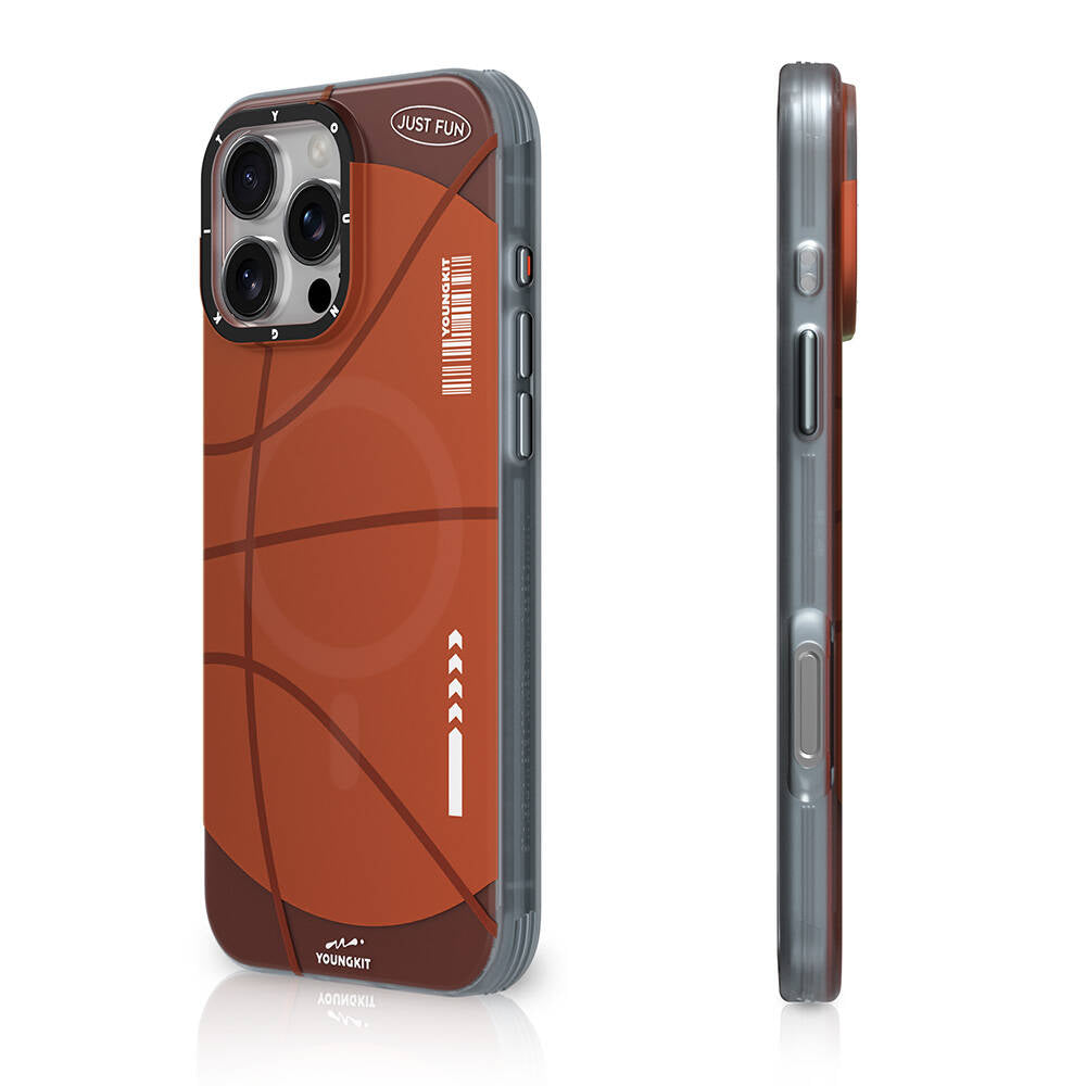 Apple iPhone 16 Pro Kılıf M-safe Şarj Özellikli Spor Tasarımlı Youngkit Dynamic Serisi Kapak - Görsel 4