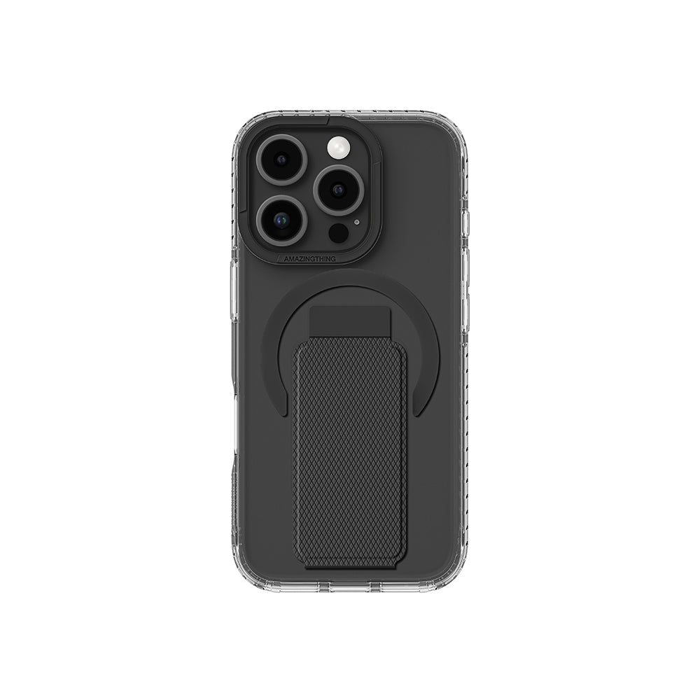 Apple iPhone 16 Pro Kılıf M-safe Şarj Özellikli Standlı Amazingthing Titan Pro Plus Kapak - Görsel 2