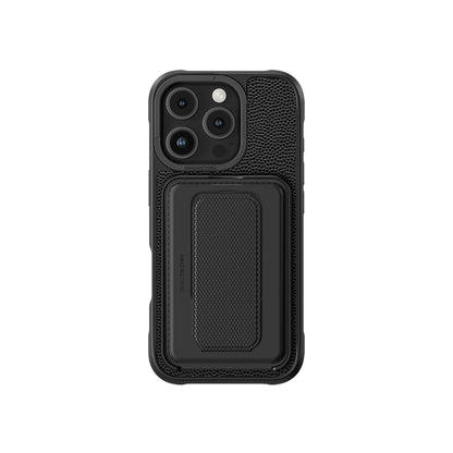 Apple iPhone 16 Pro Kılıf M-safe Şarj Özellikli Standlı Kartlıklı Set Amazingthing Glamour Luxe Serisi Kapak