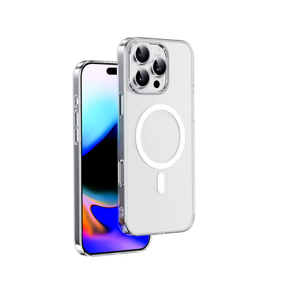 Apple iPhone 16 Pro Kılıf M-safe Şarj Özellikli Wiwu YXK-207 Invisible Pro Sert PC Kapak - Görsel 2