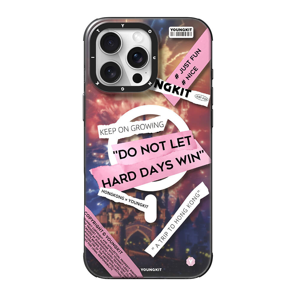 Apple iPhone 16 Pro Kılıf M-safe Şarj Özellikli Youngkit A-City Serisi Kapak - Görsel 3