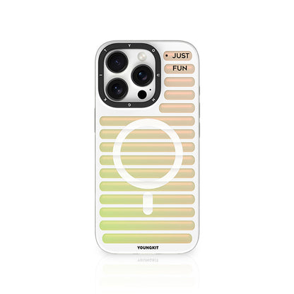 Apple iPhone 16 Pro Kılıf M-safe Şarj Özellikli Youngkit Geek Serisi Kapak - Görsel 3