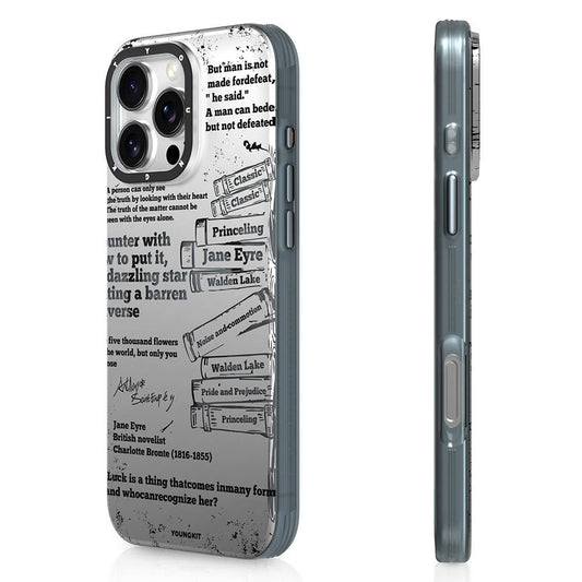 Apple iPhone 16 Pro Kılıf M-safe Şarj Özellikli Youngkit Literary Serisi Classic Kapak