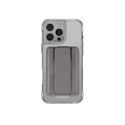 Apple iPhone 16 Pro Kılıf SkinArma Şeffaf M-safe Şarj Özellikli Prime Edition Kado Kartlıklı Saido Kapak - Görsel 3