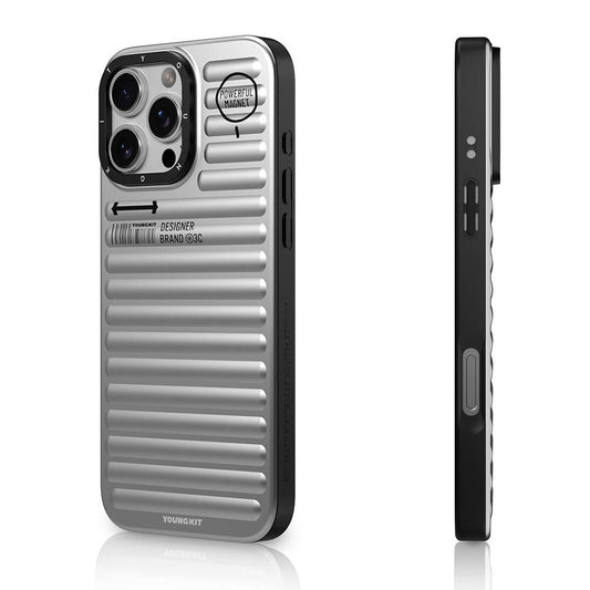 Apple iPhone 16 Pro M-safe Şarj Özellikli Kılıf Mat Renkli Tasarım Youngkit Original Serisi Kapak