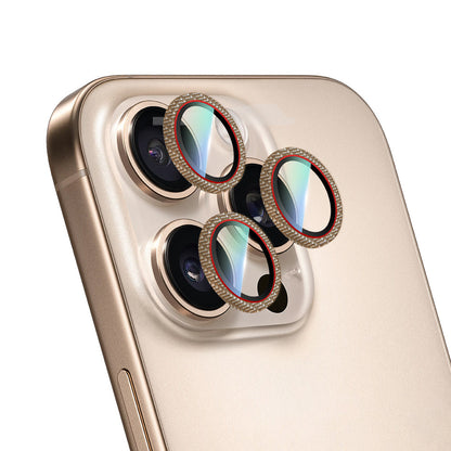 Apple iPhone 16 Pro Max CaseWorld Karbon Fiber Serisi Anti Reflective Ultra Clear Kamera Lens Koruyucu - Görsel 4