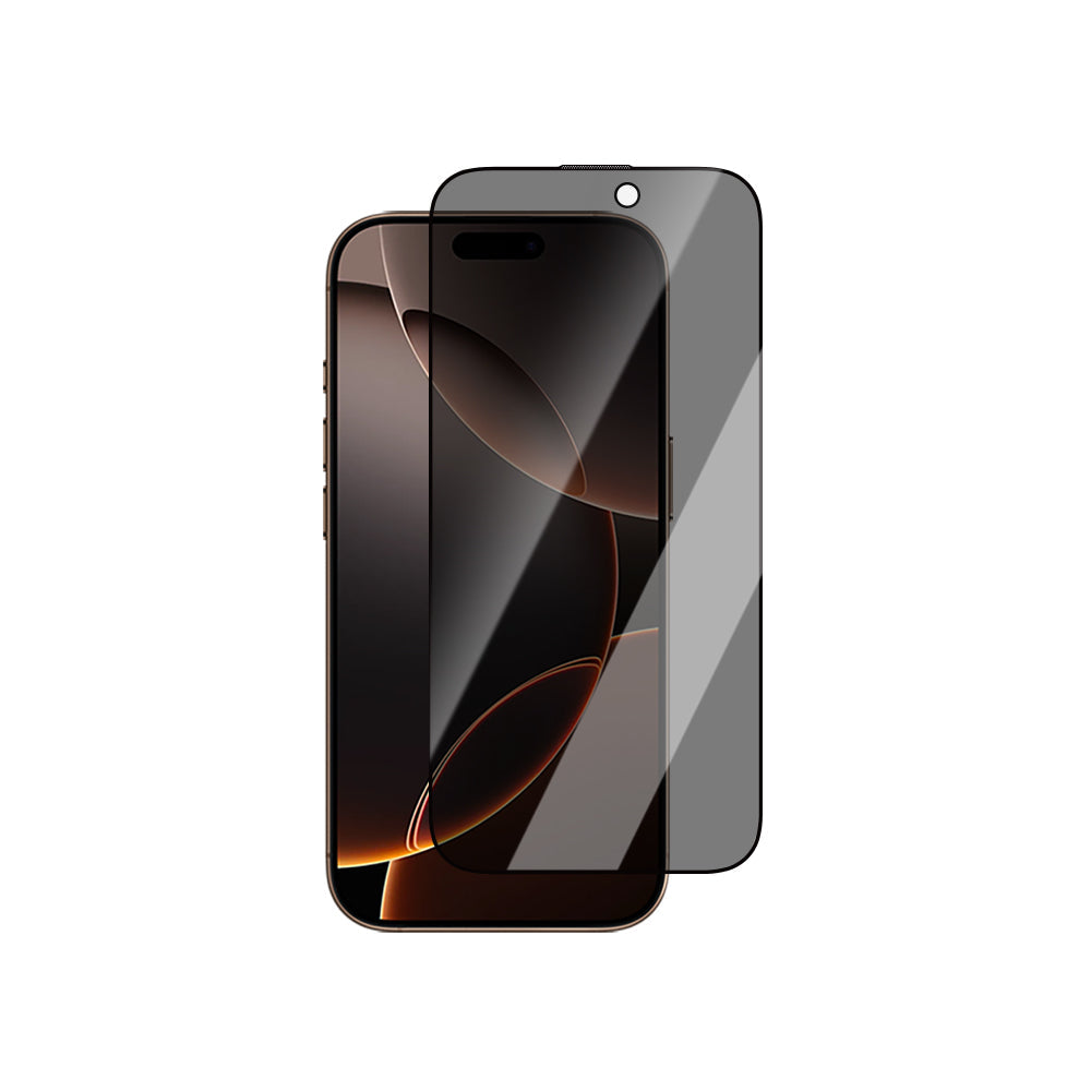 Apple iPhone 16 Pro Max CaseWorld Ultra-Thin Serisi TMQ Privacy 0.15mm 3D Cam Ekran Koruyucu + Uygulama Aparatlı - Görsel 2