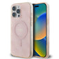 Apple iPhone 16 Pro Max Kılıf Guess Orjinal Lisanslı M-safe Şarj Özellikli IML Baskılı Klasik Logolu 4G Desenli Kapak