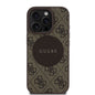 Apple iPhone 16 Pro Max Kılıf Guess Orjinal Lisanslı M-safe Şarj Özellikli Yazı Logolu Circle Classic Kapak