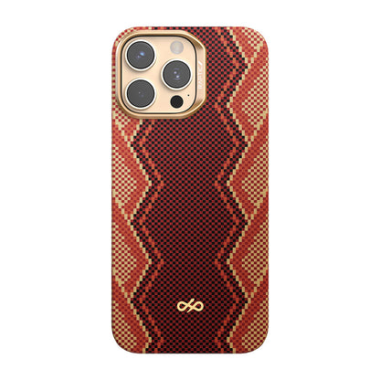 Apple iPhone 16 Pro Max Kılıf M-safe Şarj Özellikli Raptic Aramid Skin Bionic Serisi Kapak - Görsel 2