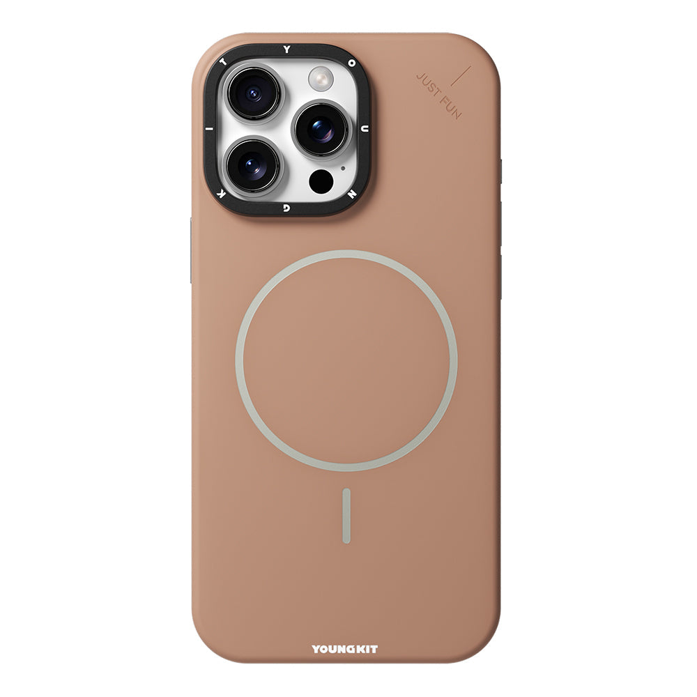 Apple iPhone 16 Pro Max Kılıf M-safe Şarj Özellikli Youngkit Dynamag Serisi Kapak - Görsel 4
