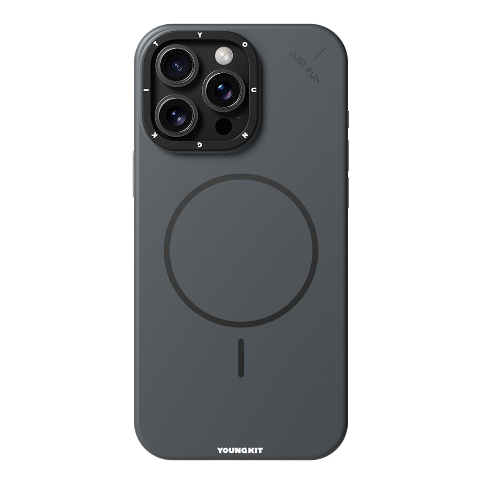 Apple iPhone 16 Pro Max Kılıf M-safe Şarj Özellikli Youngkit Dynamag Serisi Kapak - Görsel 3
