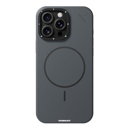 Apple iPhone 16 Pro Max Kılıf M-safe Şarj Özellikli Youngkit Dynamag Serisi Kapak - Görsel 3