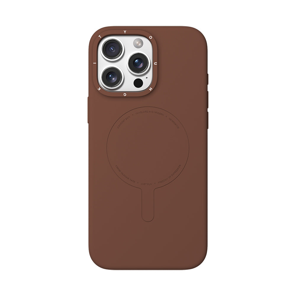 Apple iPhone 16 Pro Max Kılıf M-Safe Şarj Özellikli Youngkit Morandi Serisi Kapak - Görsel 2