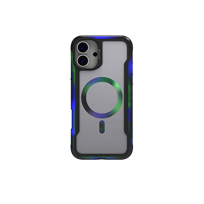 Apple iPhone 16 Pro Max Kılıf M-safe Şarj Özellikli Airbagli Raptic Shield 2.0 Serisi Şeffaf Arka Yüzey Kapak - Görsel 2