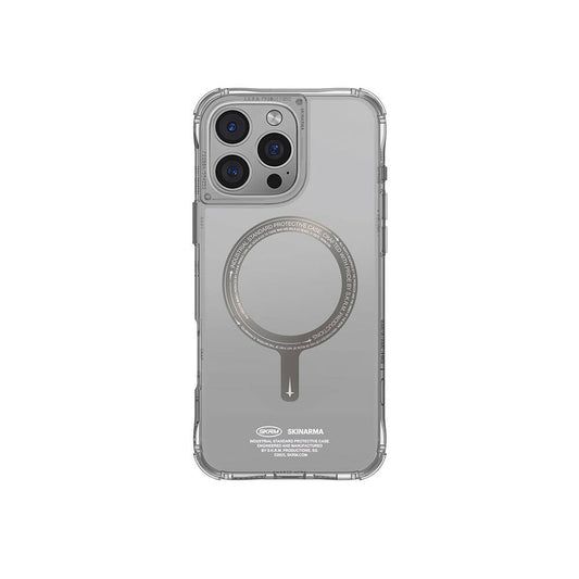 Apple iPhone 16 Pro Max Kılıf M-safe Şarj Özellikli Airbagli Şeffaf SkinArma Saido Prime Kapak