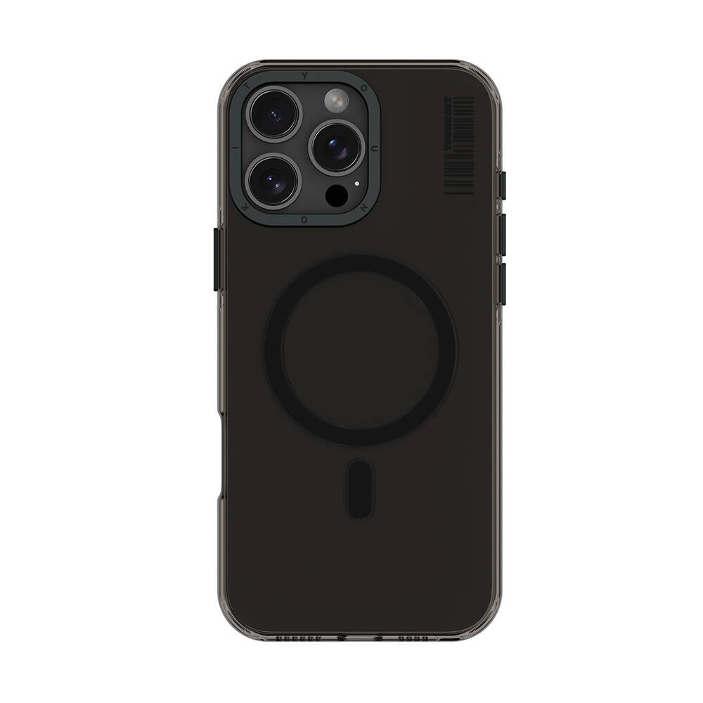 Apple iPhone 16 Pro Max Kılıf M-safe Şarj Özellikli Şeffaf Youngkit Crystal Shield Serisi Kapak - Görsel 3