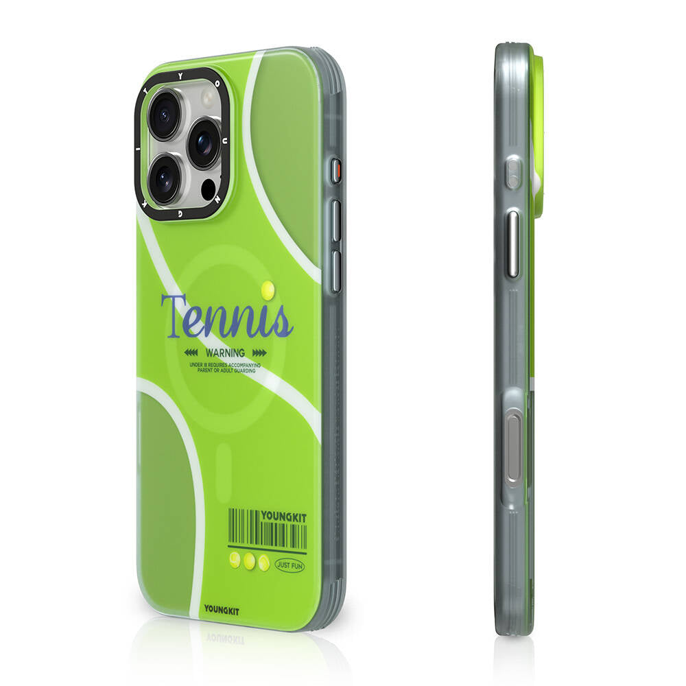 Apple iPhone 16 Pro Max Kılıf M-safe Şarj Özellikli Spor Tasarımlı Youngkit Dynamic Serisi Kapak - Görsel 3