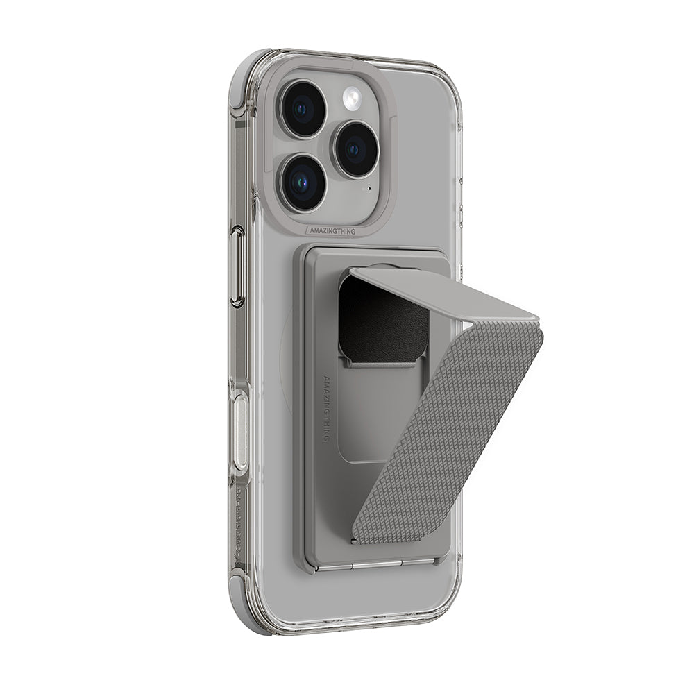 Apple iPhone 16 Pro Max Kılıf M-safe Şarj Özellikli Standlı Set Amazingthing Omni Adventure Serisi Kapak - Görsel 2