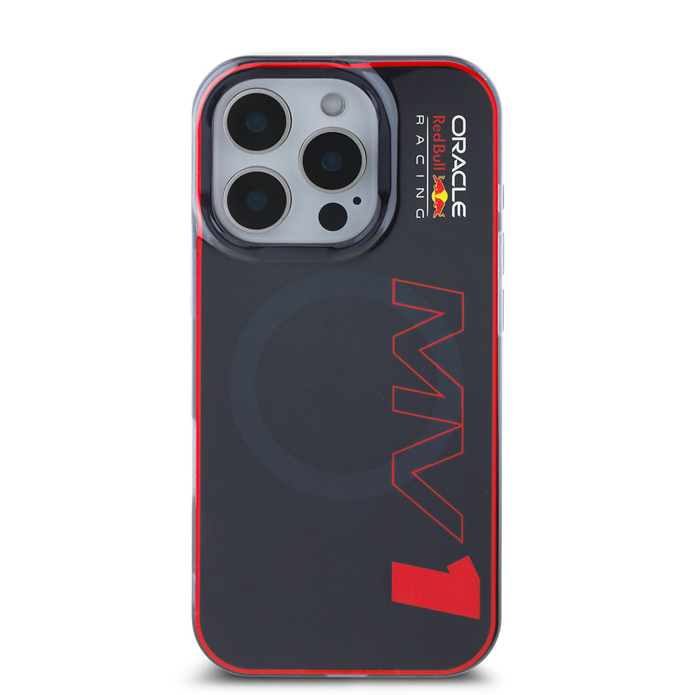 Apple iPhone 16 Pro Max Kılıf Redbull Orjinal Lisanslı M-safe Şarj Özellikli Çift Katmanlı Sert PC Büyük Boy MV Kapak - Görsel 2