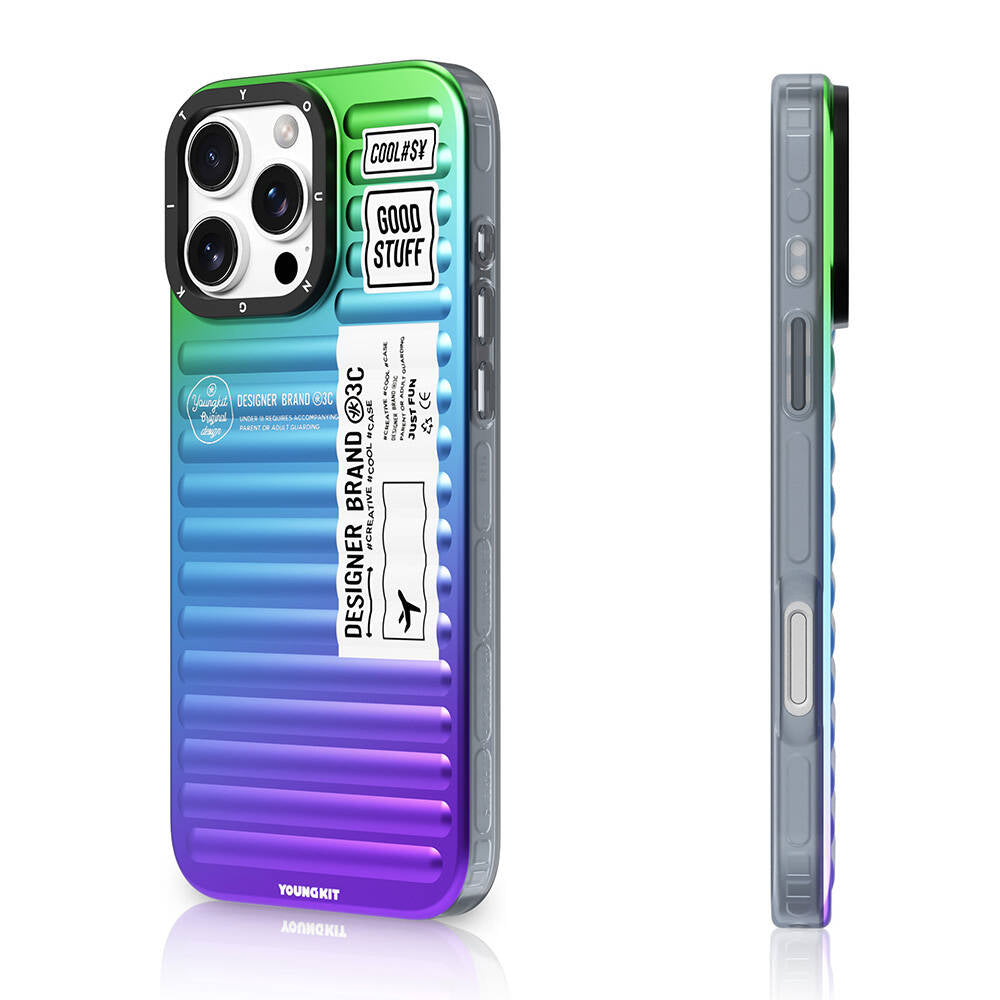 Apple iPhone 16 Pro Max Kılıf YoungKit The Secret Color Serisi Kapak - Görsel 2