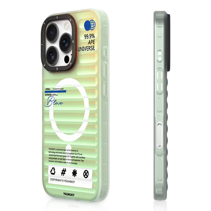 Apple iPhone 16 Pro Max M-safe Şarj Özellikli Youngkit Chameleon Serisi Kapak - Görsel 2