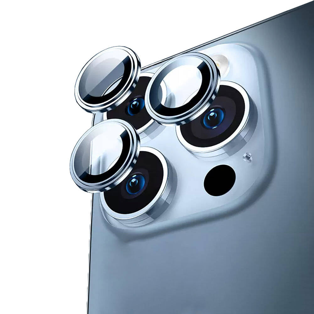 Apple iPhone 16 Pro Max Wiwu Lens Guard Metal Kamera Lens Koruyucu