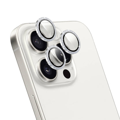 Apple iPhone 16 Pro Max Wiwu LG-006 Diamond Lens Guard Kolay Uygulama Aparatlı Kamera Lens Koruyucu - Görsel 5