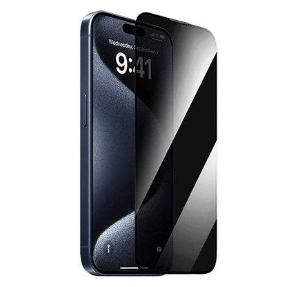 Apple iPhone 16 Pro Wiwu GT-011 Polimer Oleofobik Kaplama Temperli Privacy Cam Ekran Koruyucu - Görsel 2