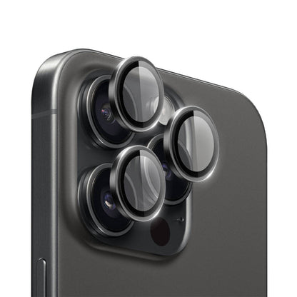 Apple iPhone 16 Pro Wiwu LG-004 PVD Lens Guard Metal Kamera Lens Koruyucu - Görsel 2